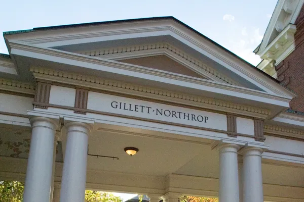 Building sign saying Gillette-Northrop