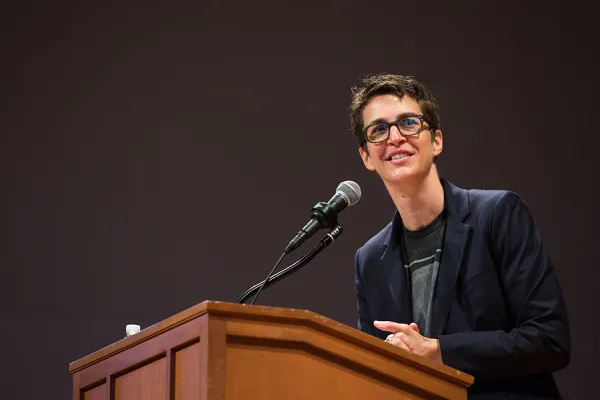 Rachel Maddow speaks at Smith College 1-23-2017