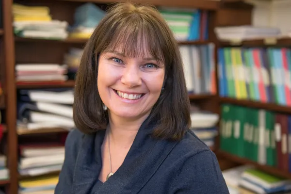 Roisin O'Sullivan in her office