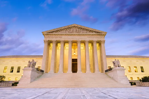 Exterior of the US Supreme Court
