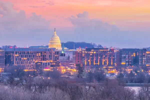 Washington DC skyline