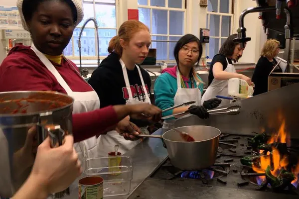 wellness goes global cooking session