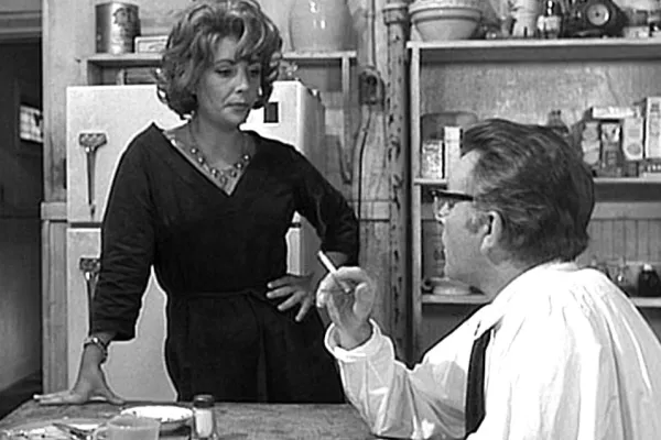Still from Who's Afraid of Virginia Woolf, kitchen