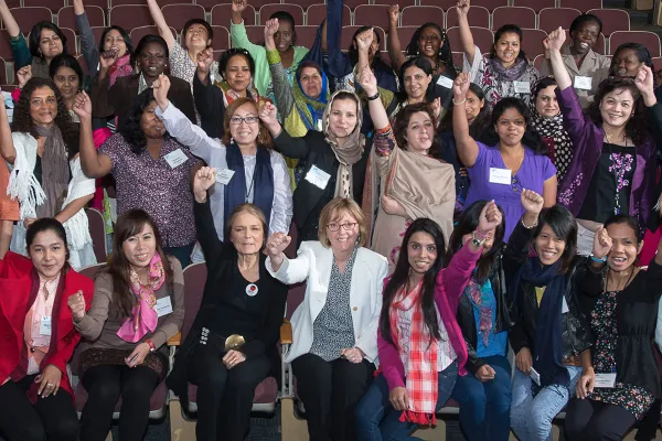 Large group photo of delegates to this year's WPSP Institute