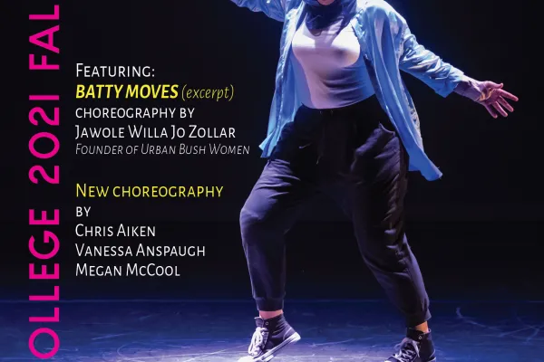 Poster for Fall Faculty Dance Concert