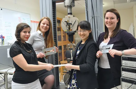 Students display Protopeutics Work