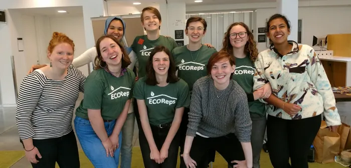 Group photo of ecoreps, Smith College