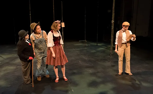 Performance of As You Like It in Theatre 14