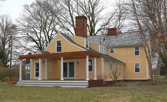 Exterior of the Sophia Smith House