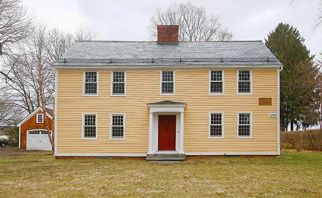 Front of the Sophia Smith House