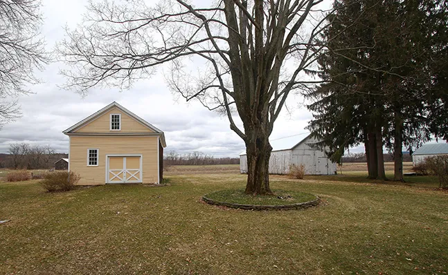 Yard of the Sophia Smith House