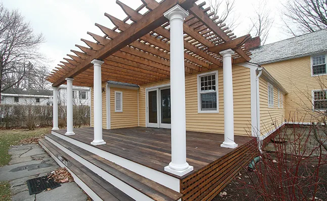 Porch of the Sophia Smith House