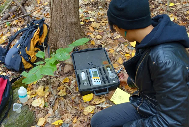 Scientific inquiry flourishes at Smith's MacLeish Field Station.