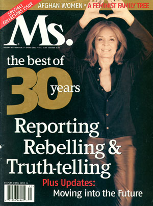 Cover of Ms. Magazine, Spring 2002
