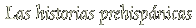 Las historias prehispánicas 